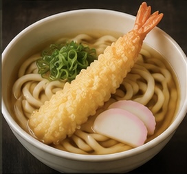 天ぷらうどん